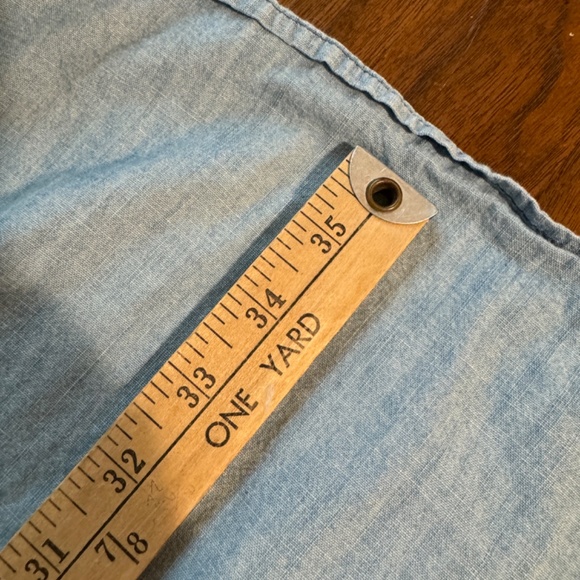 XXL Old Navy Chambray Sleeveless Shirt Dress - Picture 6 of 8